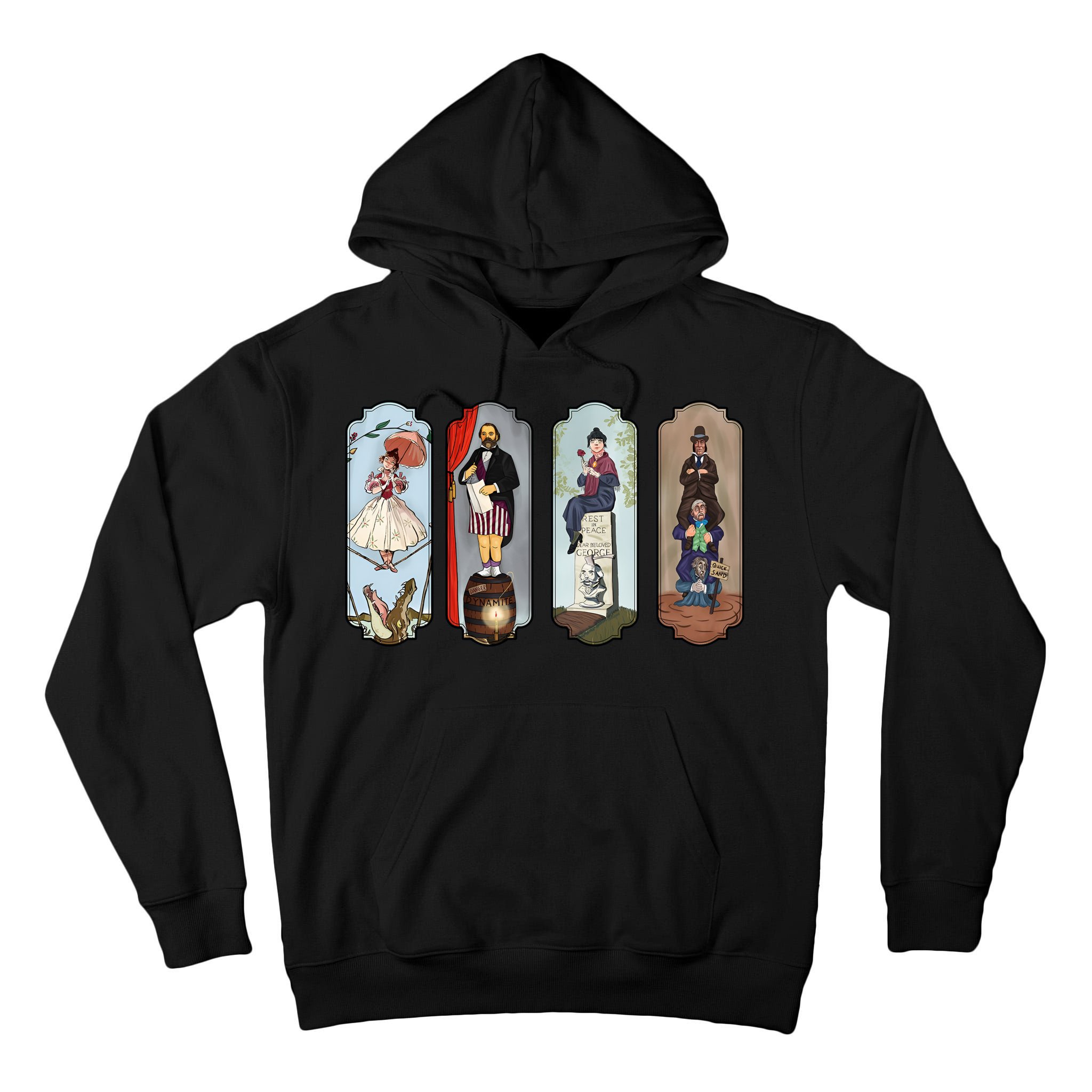 Vintage The Haunted Mansion Halloween For Fan Lover Tall Hoodie
