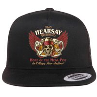 Vintage That's Hearsay Brewing Co Pirate Beer Flatbill Hat