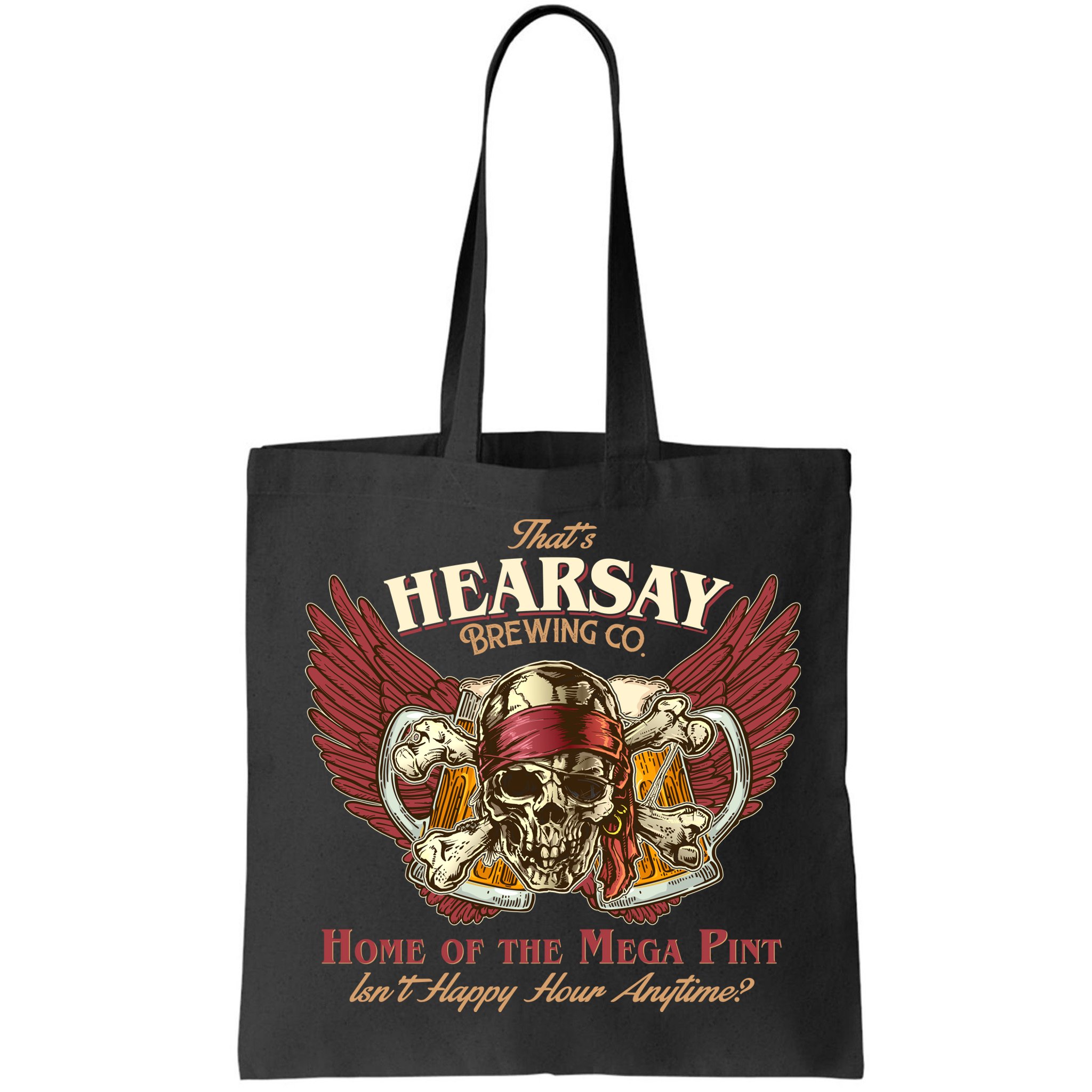 Vintage That's Hearsay Brewing Co Pirate Beer Bag