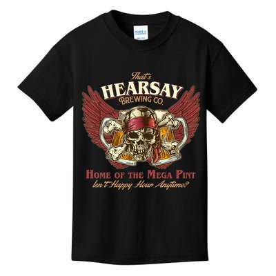 Vintage That's Hearsay Brewing Co Pirate Beer Kids T-Shirt