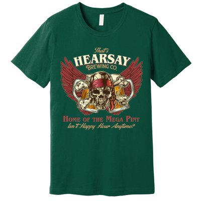 Vintage That's Hearsay Brewing Co Pirate Beer Premium T-Shirt