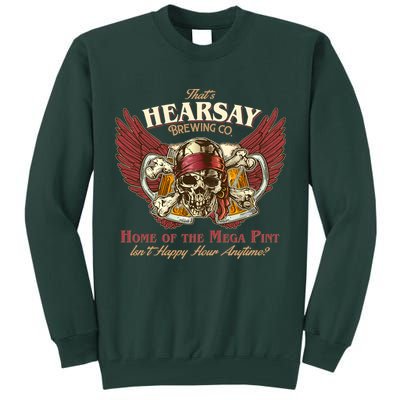Vintage That's Hearsay Brewing Co Pirate Beer Tall Sweatshirt