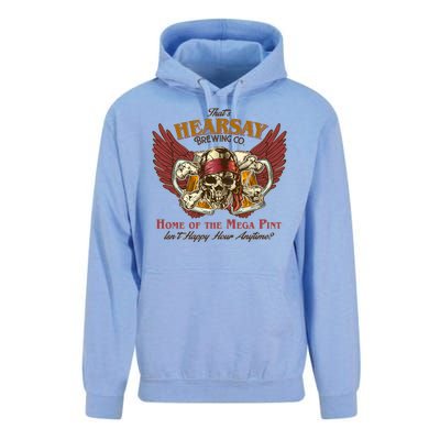 Vintage That's Hearsay Brewing Co Pirate Beer Unisex Surf Hoodie