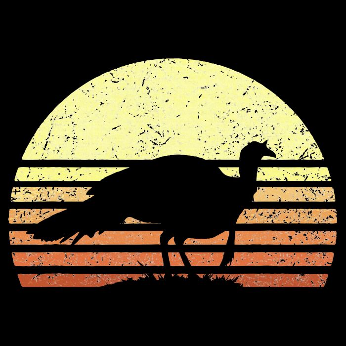 Vintage Turkey Hunting Sunset Thanksgiving Hunters Backpack