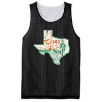 Vintage Texas Home State Map Pride Cactus Texan Retro Rodeo Mesh Reversible Basketball Jersey Tank