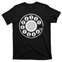 Vintage Telephone Halloween Costume Retro Rotary Phone Dial T-Shirt