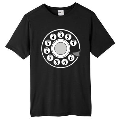 Vintage Telephone Halloween Costume Retro Rotary Phone Dial Tall Fusion ChromaSoft Performance T-Shirt