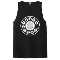 Vintage Telephone Halloween Costume Retro Rotary Phone Dial PosiCharge Competitor Tank