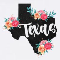Vintage Texas Home State Map Pride Flowers Retro Rodeo Mug
