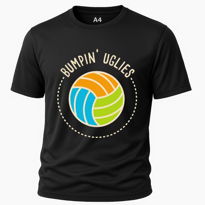 Volleyball Team I Bumpin Uglies I Beach Volleyball Cooling Performance Crew T-Shirt