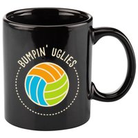 Volleyball Team I Bumpin Uglies I Beach Volleyball 11oz C Handle Ceramic Mug