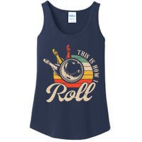 Vintage This Is How I Roll Bowling Players Tee Bowler Ladies Essential Tank