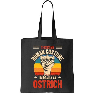 Vintage This Is My Human Costume IM Really An Ostrich Retro Bag