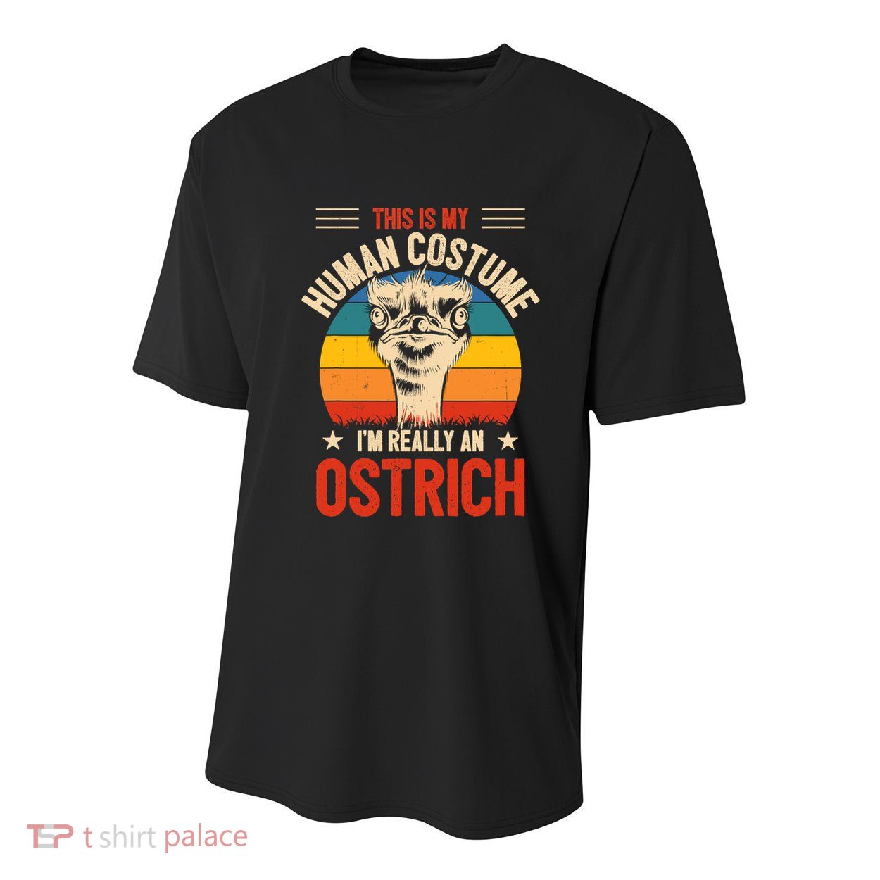 Vintage This Is My Human Costume IM Really An Ostrich Retro Youth Performance Sprint T-Shirt