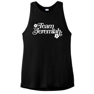 Vintage Team Jeremiah Logo Ladies PosiCharge Tri-Blend Wicking Tank