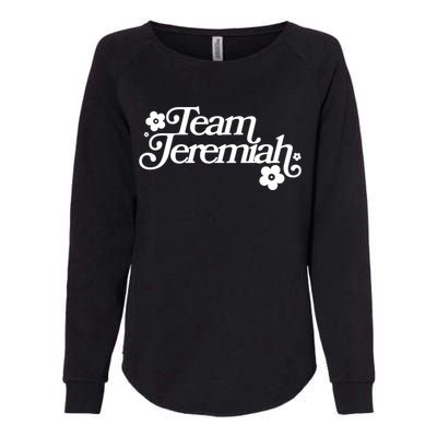 Vintage Team Jeremiah Logo Womens California Wash Sweatshirt