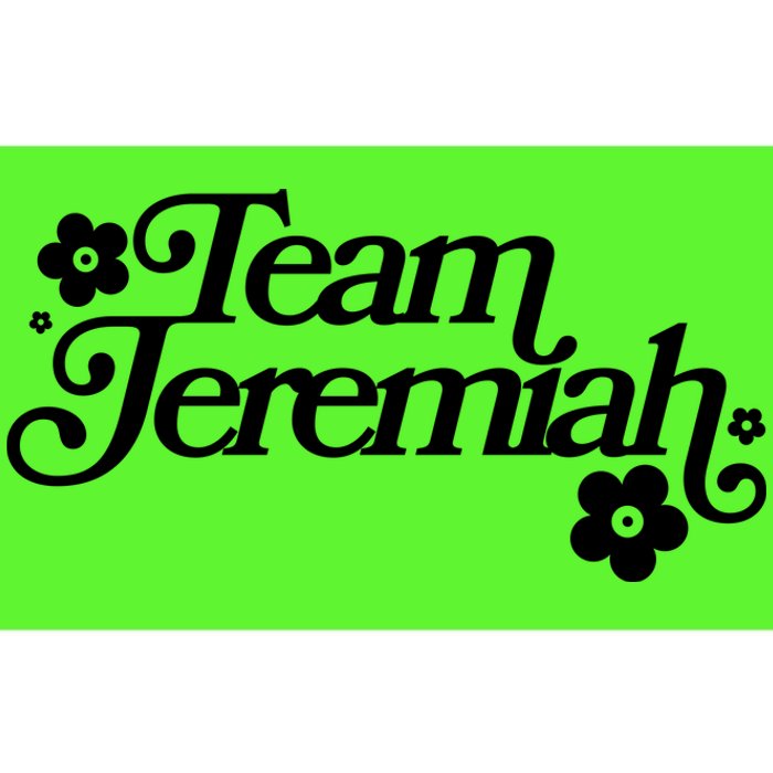 Vintage Team Jeremiah Logo Bumper Sticker