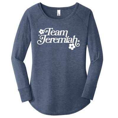 Vintage Team Jeremiah Logo Women's Perfect Tri Tunic Long Sleeve Shirt