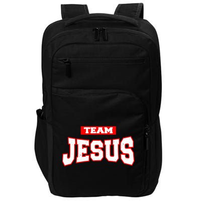 Vintage Team Jesus Funny Impact Tech Backpack