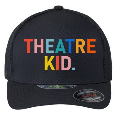Vintage Theatre Kid Merch Broadway Flexfit Unipanel Trucker Cap