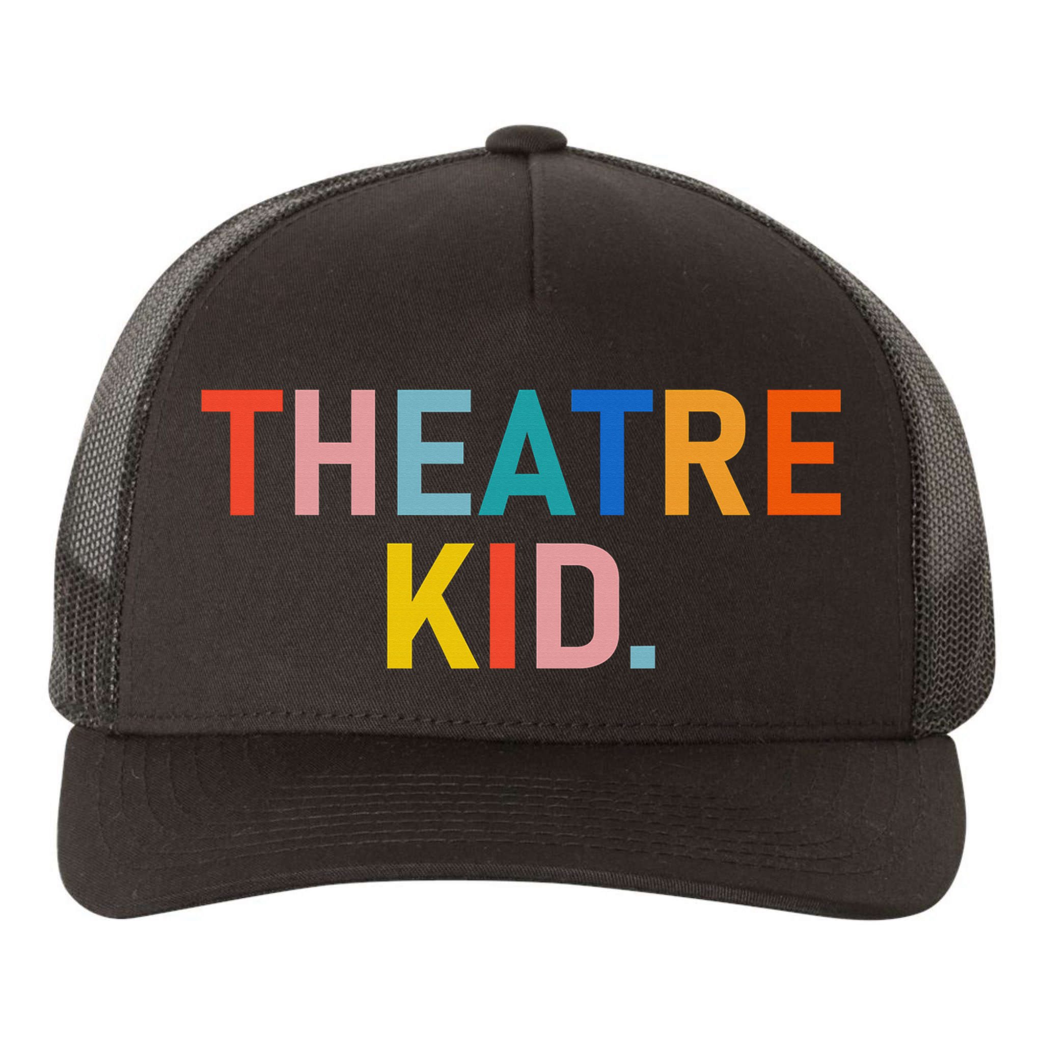 Vintage Theatre Kid Merch Broadway Yupoong Adult 5-Panel Trucker Hat
