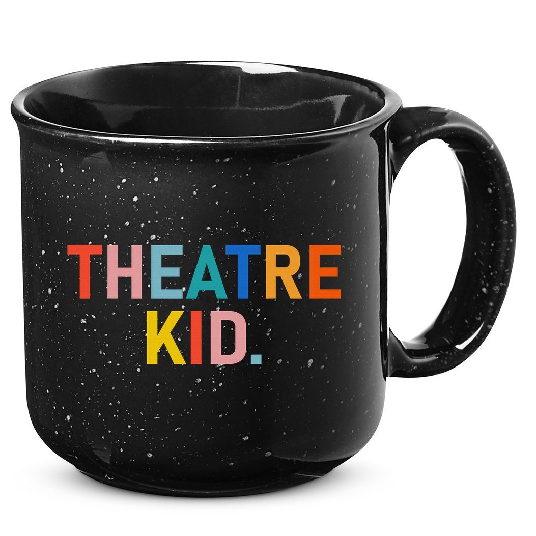 Vintage Theatre Kid Merch Broadway 15oz Campfire Ceramic Mug