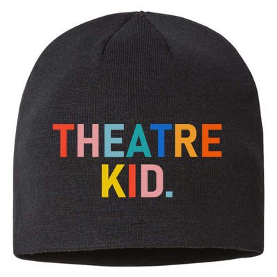 Vintage Theatre Kid Merch Broadway Sustainable Beanie