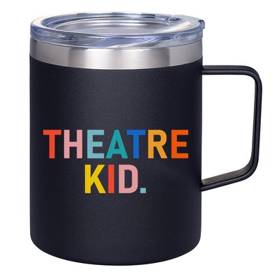 Vintage Theatre Kid Merch Broadway 12oz Stainless Steel Coffee Mug