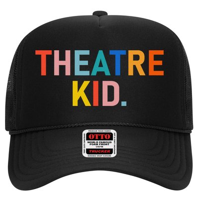 Vintage Theatre Kid Merch Broadway Trucker Hat