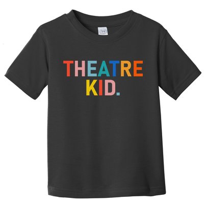 Vintage Theatre Kid Merch Broadway Toddler T-Shirt