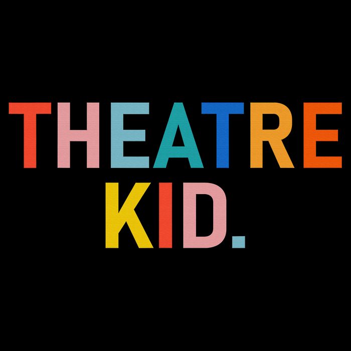 Vintage Theatre Kid Merch Womens T-Shirt