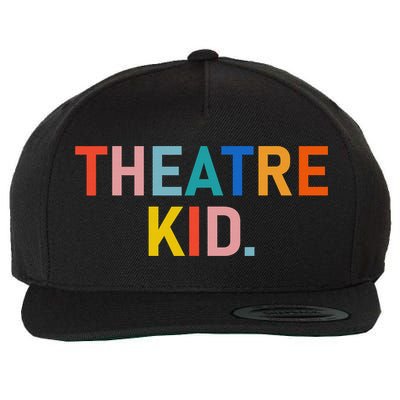 Vintage Theatre Kid Merch Broadway Wool Snapback Cap