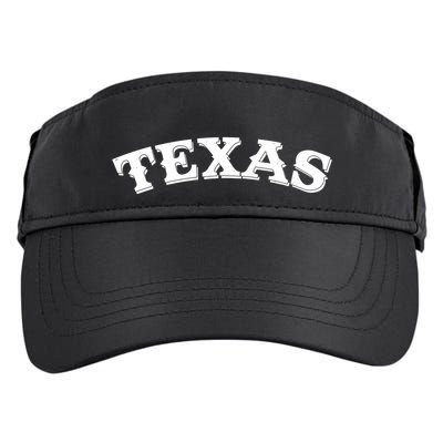 Vintage Texas Logo Adult Drive Performance Visor