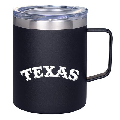 Vintage Texas Logo 12oz Stainless Steel Coffee Mug