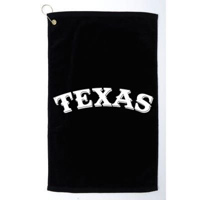 Vintage Texas Logo Platinum Collection Golf Towel