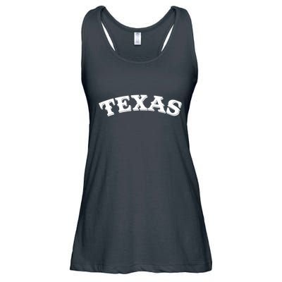 Vintage Texas Logo Ladies Essential Flowy Tank