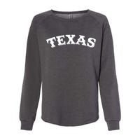 Vintage Texas Logo Womens California Wash Sweatshirt