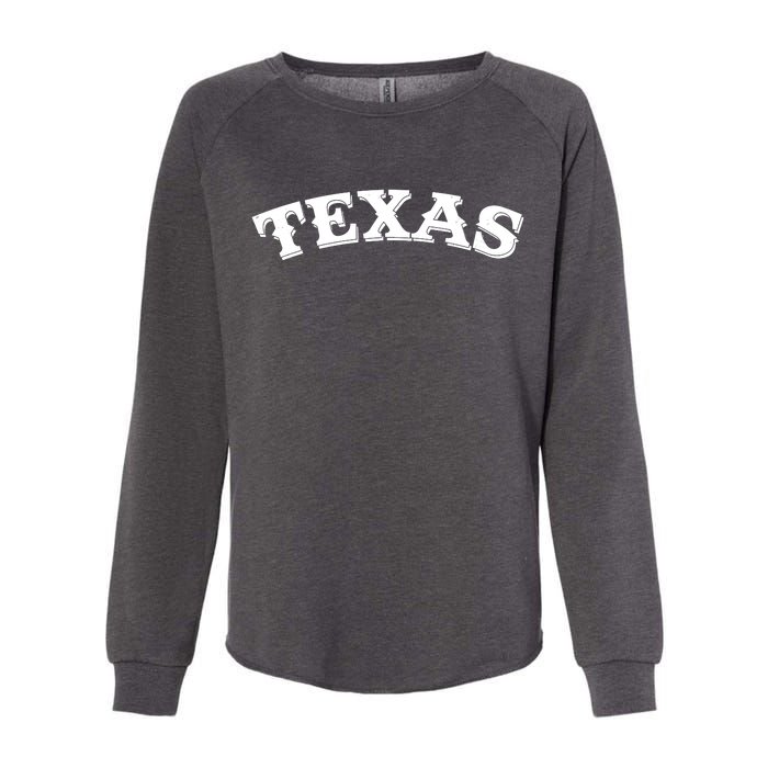 Vintage Texas Logo Womens California Wash Sweatshirt