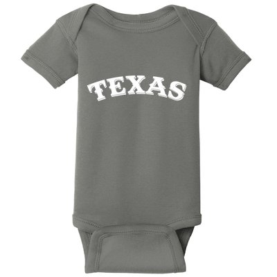 Vintage Texas Logo Baby Bodysuit