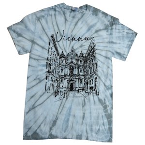 Vienna Traveling Lover Vienna Travel Austria Travel Vacation Tie-Dye T-Shirt