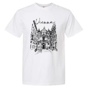 Vienna Traveling Lover Vienna Travel Austria Travel Vacation Garment-Dyed Heavyweight T-Shirt