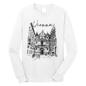 Vienna Traveling Lover Vienna Travel Austria Travel Vacation Long Sleeve Shirt