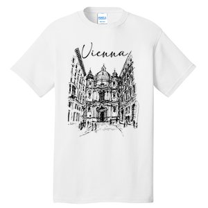 Vienna Traveling Lover Vienna Travel Austria Travel Vacation Tall T-Shirt