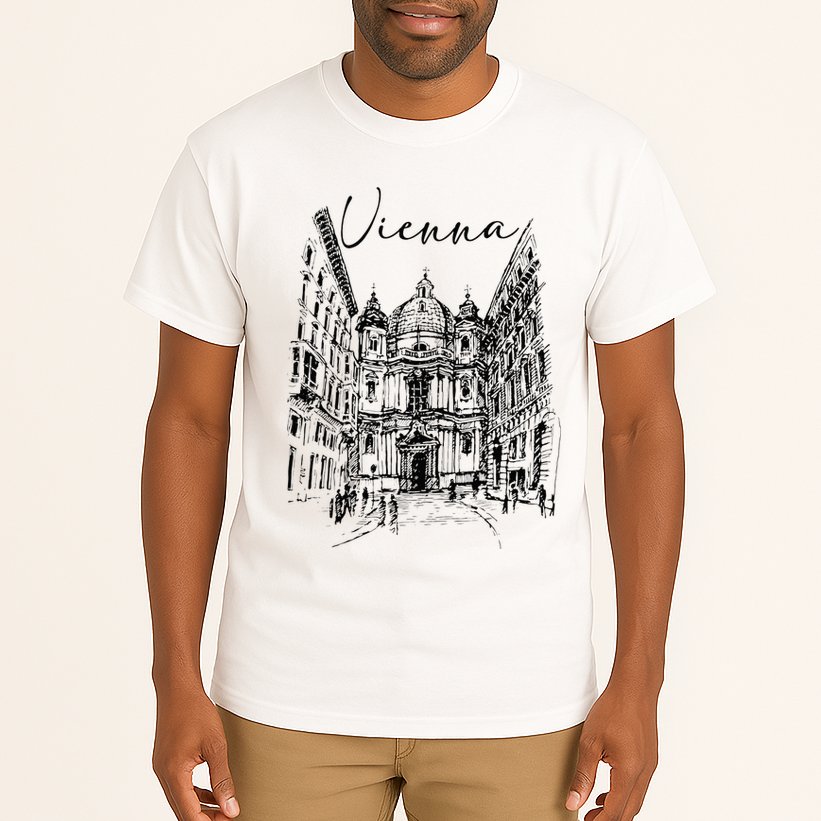 Vienna Traveling Lover Vienna Travel Austria Travel Vacation Tall T-Shirt