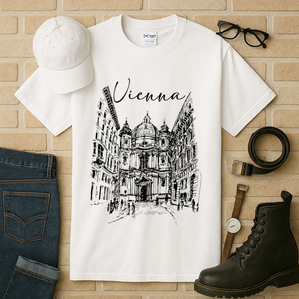 Vienna Traveling Lover Vienna Travel Austria Travel Vacation Tall T-Shirt