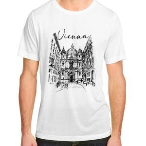 Vienna Traveling Lover Vienna Travel Austria Travel Vacation Adult ChromaSoft Performance T-Shirt