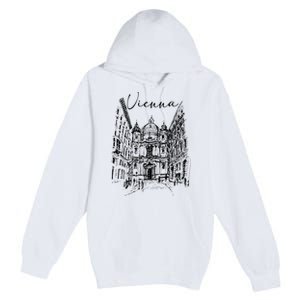 Vienna Traveling Lover Vienna Travel Austria Travel Vacation Premium Pullover Hoodie