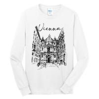 Vienna Traveling Lover Vienna Travel Austria Travel Vacation Tall Long Sleeve T-Shirt