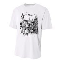 Vienna Traveling Lover Vienna Travel Austria Travel Vacation Performance Sprint T-Shirt