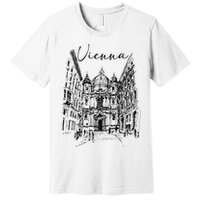 Vienna Traveling Lover Vienna Travel Austria Travel Vacation Premium T-Shirt